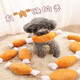 Dog toy plush sounding chicken drumstick teething resistant puppy Teddy Bichon Pomeranian self-pleasure relief pet supplies 1 drumstick