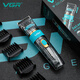 VGR695 Transparent Oil Head Electric Push Clipper Professionelles Ganzkörper wasserdichtes Haar Clipper High-Power Electric Push Clipper Spezial