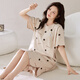 
Summer, baby, show off nightgown for women in summer with breast pads, extra long style to ankle long skirt for delivery, can be worn with a dress with short sleeves pure cotton pajamas X12529 M
