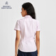 布克兄弟（BrooksBrothers）[易打理]女士25夏新款supima棉短袖衬衫 B695-粉色 S 4