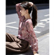 Demana Gentle French Autumn Retro Elegant Chiffon Printed Shirt Stand Collar Loose Temperament Shirt Women's Top