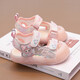 Kulomi Girls Sandals Sac Toe Anti-Kick 2025 New Children's Summer Princess Beach Chaussures Soft Sole Enfant Purple 23