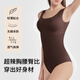 El mono que forma el cuerpo de Realwill para las mujeres con nalgas del vientre y los senos pequeños sexys los hacen ver grandes después de la cintura con la forma del parto sin marcas y la delgada negra S _70abcd