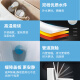 惠达马桶坐便器家用卫生间卫浴卫浴小户型虹吸式抽水马桶6189 B款6189马桶+黑色喷枪花洒组合 350mm