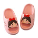 EVA children's slippers cute cartoon boys and girls baby children's beanie shoes medium and large children's parent-child slippers summer pink girls EVA environmental protection 30/31 size shoes inner length 19cm