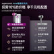 National 3C certification丨4.5 billion negative ion hair care high-speed leafless hair dryer household negative ions silent high-power non-damaging constant temperature quick-drying hair dryer Huaqiangbei official top-single nozzle starry sky gray 4.5 billion moisturizing negative ion hair care