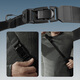 NIID [Regalo de San Valentín chino] Nuevo bolso de hombro resistente a los cortes Bolso para hombres Ciclismo funcional Crossbody Bag R1_Plus Material resistente a los cortes Gris [Conjunto de ciclismo]