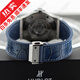
[Second-hand 99 new] Not used Hublot-Model 542.NX.7170.LR-Public price 52600 automatic mechanical men's watch blue disc belt