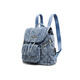 Champion US Champion 2025 Nouveau sac à dos pour les femmes et les hommes Fashion sportive décontractée Dundo Bag 25fwp06 Bleu moyen