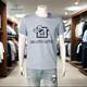 Andseeyou Trendy Brand Men's Men's Short à manches de genre