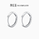 Trendy Acer Minimalist Platinum Earrings Women's Earrings for Girlfriend's Birthday Gift Priced at RMB 100 per piece Single Model Approximately 0.8g