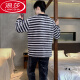 LangSha Coral Velvet Pajamas for men autumn and winter style plus velvet thickened warm set flannel men autumn home clothes K3892 L