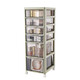 Sternoptimierte kosmetische Lagerschrank-Schubladenstyle Multi-Layer-Speicherregalbodenbodenboden-Desktop-Hautpflegeproduktspeicherbox unter Tisch Organisierungsschrank weiße 6-Stufe weiße 6-Level