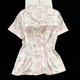 Yalu Bingsi pajamas for women in summer thin short sleeves 2025 new romantic flowers can be worn outside in summer high-end home clothing FS_9214# cardigan double short lace pocket XL