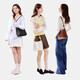 Semir [Bolso de hombro Bolso de suerte] Bolso de cuerpo cruzado Mujeres que viajan en la bolsa de hombro Casual versátil Bolsa de deportes Estilo E [Bolso de hombro de viaje] -Beautiful 10301 Single tamaño