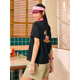 Adidas kurzärmelige Frauen Sommer Neue gedruckte lässige, halbärmelige Baumwollsportsportlose T-Shirt IP38778 IP3878/Hauptbild/Baumwoll/XS 75-85Jin [Jin entspricht 0,5 kg]