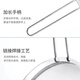 Stainless steel flour sieve filter large household sieve fine hole soy milk food supplement kitchen baking tool sieve pointed ear colander - diameter 16cm - 1 piece No Specifications