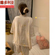 维多利亚的格调睡衣女夏季天冰丝绸2025年新款短袖两件套网红风感碎花家居服 感可外穿LW-9214 2XL 【建议135-145斤】