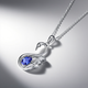 Coasze Coasze Tansanit Halskette 18K Gold Diamond Inlay unterstützt eine eingehende Anpassung, die meiner Freundin und meiner Frau Tansanit Halskette gibt