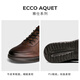 ECCO formal shoes, increased cowhide casual leather shoes for men, Yashi men's shoes series 207124, cocoa brown 43