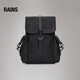 Rains【新品】大容量工装背包男户外双肩包电脑包女书包/ 浅青绿
