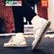 
CARTELO leather sandals men's 2025 new summer outside leather trendy brand Roman shoes driving beach sandals men HY/HY9926-A- beige 39 sports code