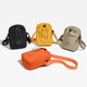 
Lightweight and niche design Spring casual 2025 new simple single-shoulder fashionable trendy women's crossbody bag black