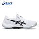 ASICS Badminton Shoes Men's New Breathable Cushioning Lightweight Professional Sports Shoes GEL-ROCKET 12 White/Black-101 42.5
