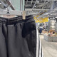 Adidas Men 2025 classique classique à trois doutes tricot tricot torsion à cinq points Sports Shorts KC3897 3899 KC3897 Black L