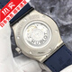 
[Second-hand 99 new] Not used Hublot-Model 542.NX.7170.LR-Public price 52600 automatic mechanical men's watch blue disc belt