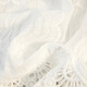 Her pool V-neck vest 2025 summer new women's lace hook-and-cut single-breasted loose horse clip