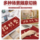 He Jiangong mouse pad is super big and rich, single text smooth, male and female office computer work station desk mat dormitory custom keyboard pad 13661 daily gold 600x300mm 2mm