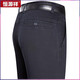 
Hengyuanxiang 2025 summer new style men's casual jeans middle-aged and elderly high waist straight pants thin loose trousers Father's Day 3892 medium blue 36 [2 feet 9 waist]