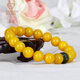 Jiale Beeswax Bracelet Female Old Beeswax Chicken Oil Yellow Bracelet Baltic Amber Jewelry Accessories Birthday Gift Genuine