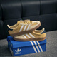 Adidas Gazelle Adidas Training Chaussures Couples Chaussures pour hommes et femmes Nouvelles chaussures jaunes T-Toe JI3523 JI3523 CRAME JAUNE 37 Identification de soutien
