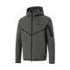 NIKE Men's AS M NK TCH FLC FZ WR HOODIE Knitted Jacket HV0950-289 Khaki L