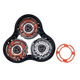 Adapté à Philips Razor Series 9000 Blade Blade SH90S9731S9031S9000 Machine Head 3 Couteaux 3 Production intérieure nette