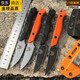 匕首BENCHMADE蝴蝶BM15700小直刀户外野营口袋战术防身EDC工具刀高端德国进口品质金属学与金 黑色