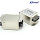 Power filter 220v AC double terminal station rail type electromagnetic interference purifier CW4L2-30A-R1 CW4L23AR1 rail installation