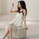 
GPHF Japanese new couple pajamas for women in summer cotton thin nightgown sexy suspender men short-sleeved home clothing set QH9902 M women + men XL