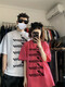We11done Trendy Marke Welldone Bshy kurzärmelige Männer und Frauen Sommerkoreaner Perle Barrage reines Baumwollpaar WE11 lose T-Shirt Rag Schulter 1506 s (sehr locker empfohlen 90-130 Jin [Jin gleich 0,5 kg]))
