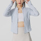 阿迪达斯（adidas）外套女装2025夏季新款运动服遮阳防晒衣修身立领上衣夹克KE5780 KE5780浅蓝 UPF50+ S