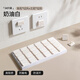 Betas socket protection cover for children's anti-electric shock safety plug baby plug hole power cover baby protective cream white 24 pieces