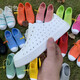 Chaussures de trou Chaussures pour enfants Summer Chaussures de trou pour enfants garçons et filles non glissés imperméables chaussures de plage creux sandales blanches 27 (la longueur intérieure C9 est d'environ 17,2 cm)