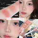 Dream girl blush three-color palette pure matte rouge highlight three-in-one Korean student light makeup msf7334 1 box trial pack