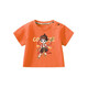 Hanzer Hancrers Sommer neuer Stil Junge A-Klasse reines Baumwoll-T-Shirt Baby Nezha Top Kinder Sommer Kinderkleidung Frauen AP15868 Farbe Blau 80 cm
