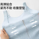 浪莎连体塑身衣女夏季超薄拉链强力收腹提臀束身衣后脱式美体塑形内衣