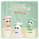 Tecnología Yufeng Tecnología Yufeng Cartoon Cute Panda Handheld Mini Simple Small Small USB Charging Ventilador portátil 9230 Brown Cartoon Lindo Ventilador Pequeño