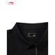 Li ning Honor-Serie kurzärmeliges Polo-Shirt 2025 Sommer Neues komfortables Sporttop APLV673 Black-2 3xl (190)