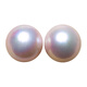 
Pangdonglai quality pearl nude beads Edison round beads paired with Tianli white fresh water highlight white transparent powder customized B bright yellow BEK1049 14-15mm